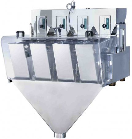 JW-AX4 4 heads Linear weigher-KENWEI